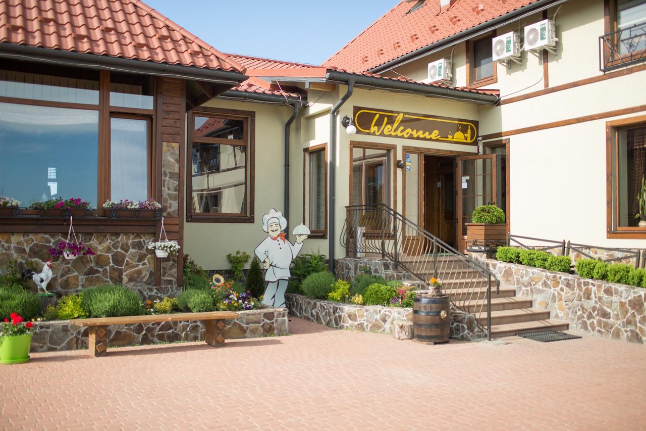 Hotel & Restaurant Complex Hap-Ok Brodki Bagian luar foto